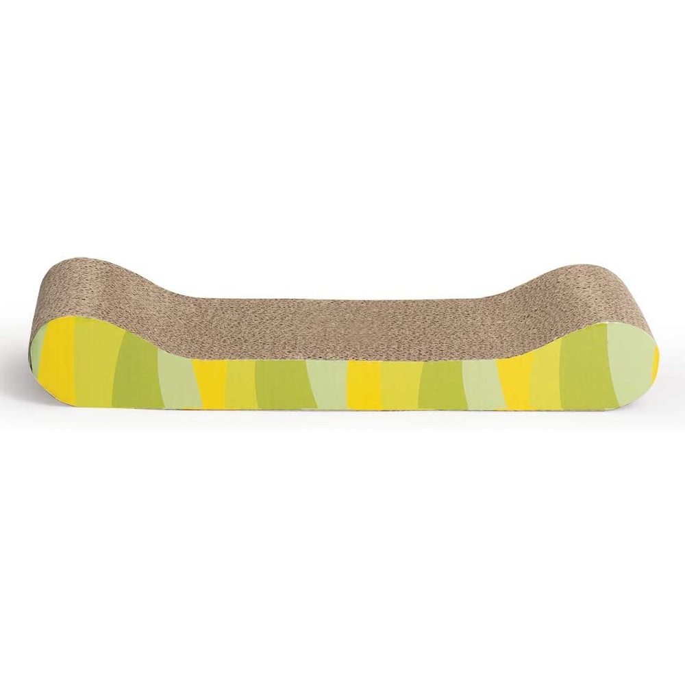 Striped Corrugated Lounge Scratcher