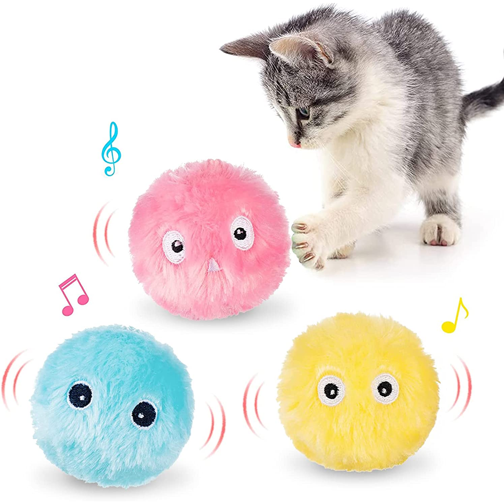 Chirping Balls Cat Toy