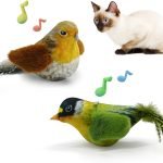 Cat Toys Chirping Bird 2 Pcs
